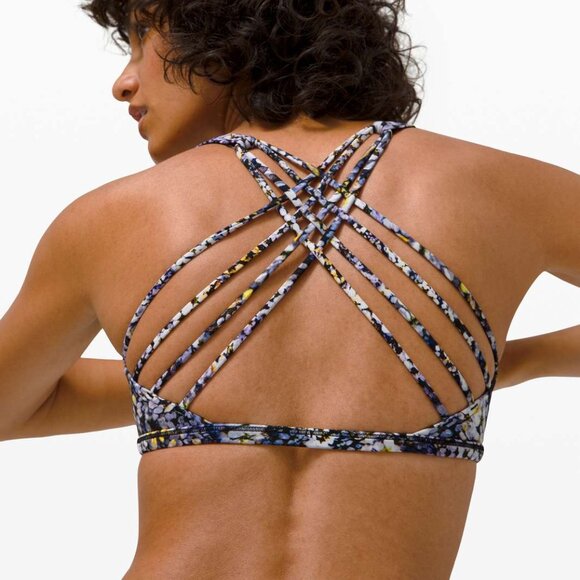 Lululemon Free To Be Bra Wild *Light Support, A/B Cup Floral Metropolis Multi - Picture 4 of 8